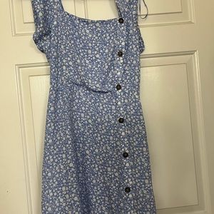 Brand new without tags sienna sky blue floral boho dress
